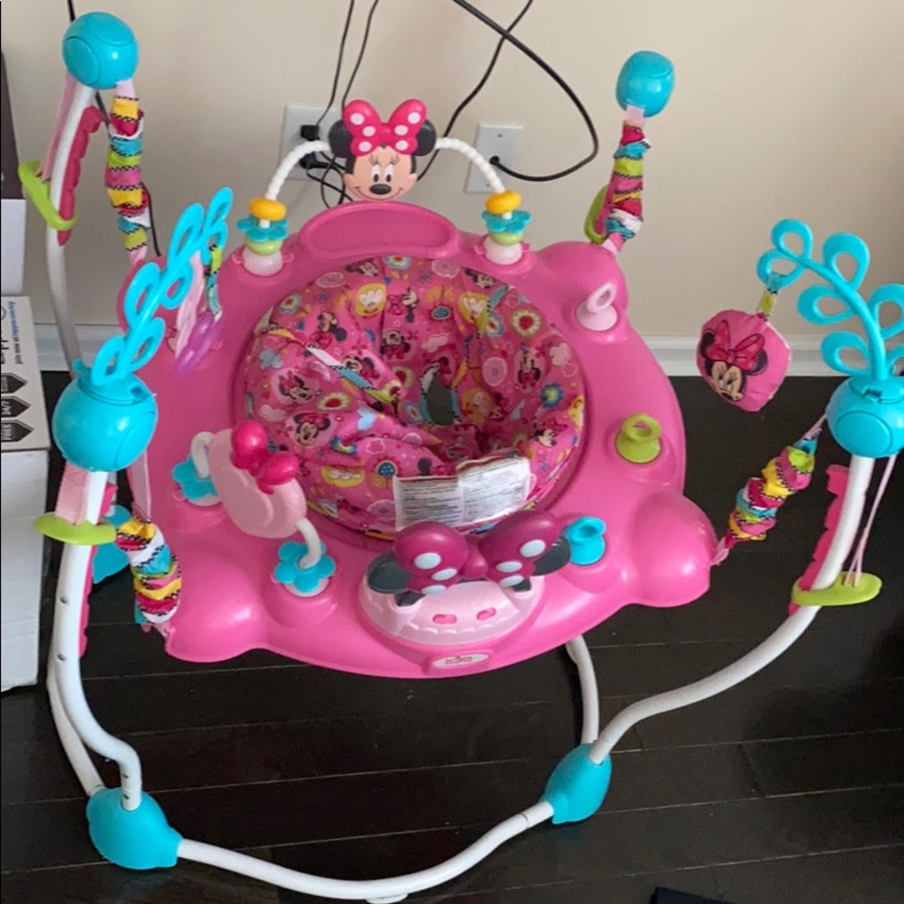 Minnie Mouse PeekABoo Activity Jumper